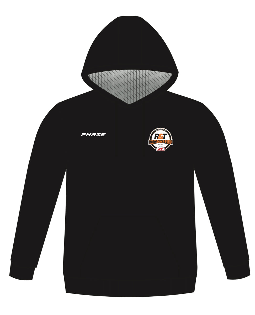 ROAD & TRAIL PERFORMANCE CLUB HOODIE (BLACK) phasemoto
