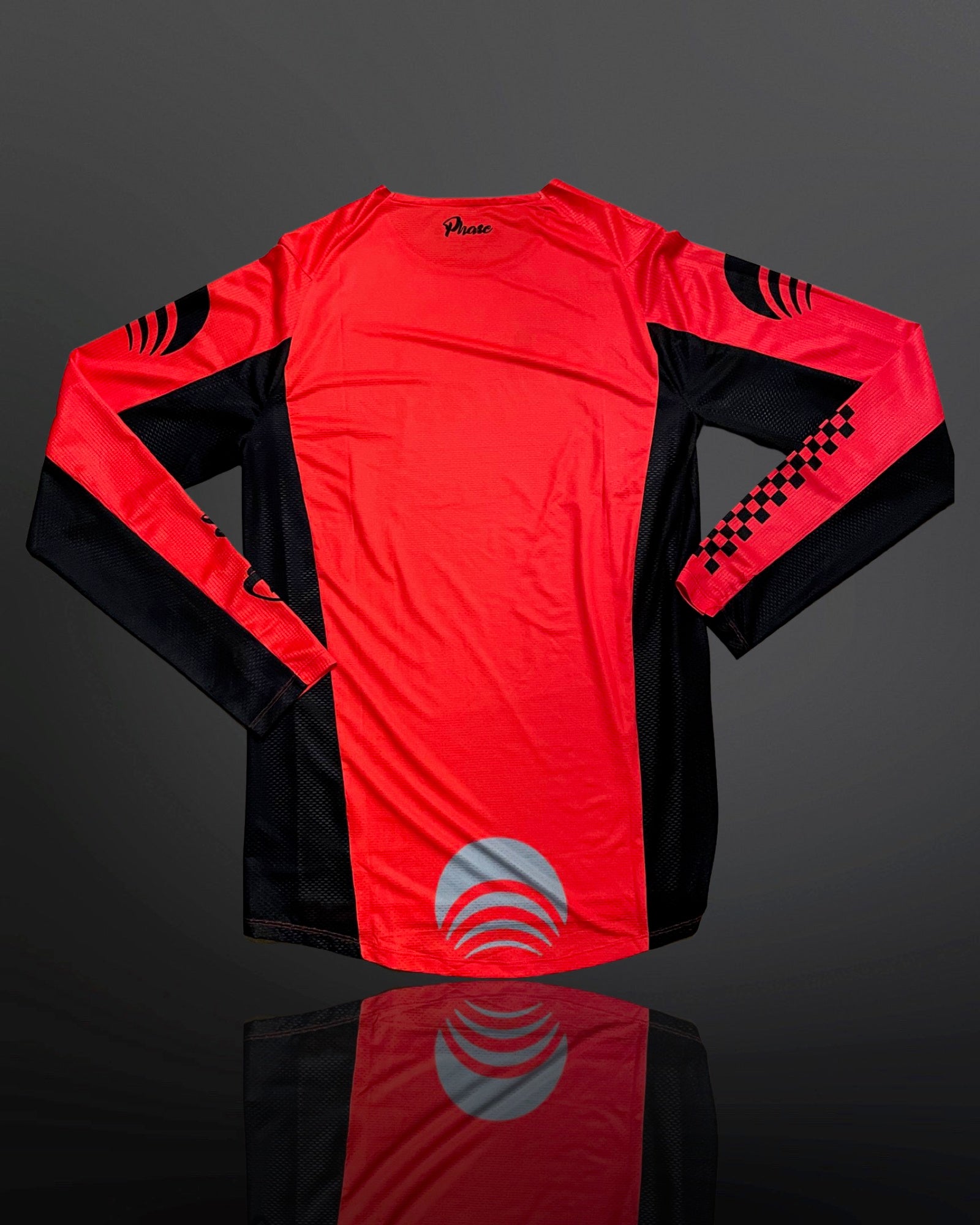 SPECTRUM CHECKERS JERSEY w/VDT -- RED/BLACK